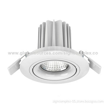 5W LED Downlight, Provides 3 Types of Beam Angle for Various Accent Beam Demand
